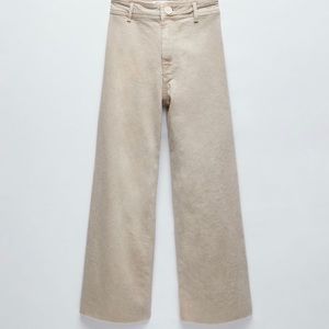 Zara Marine straight leg pants
